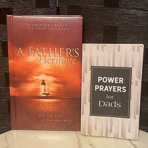 A Father's Heritage and Power Prayers for Dads Books